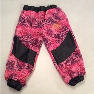 Apple Bottoms floral pants. Size 2T.